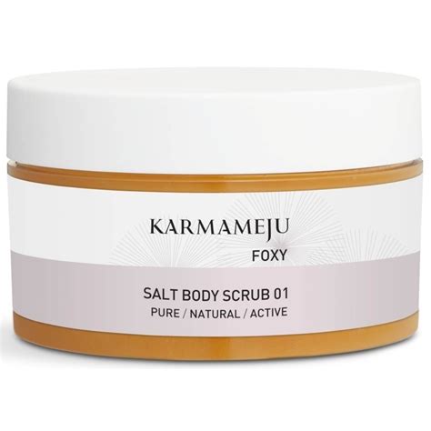 Karmameju Foxy Salt Body Scrub 01 350 Ml Min Olie