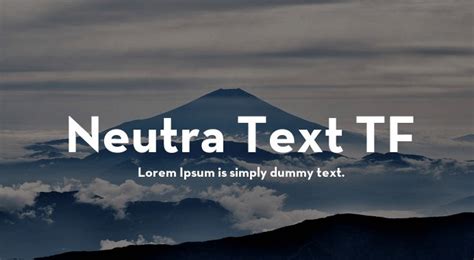 It changed the architect work. Neutra Text Font Free Download - Cofonts