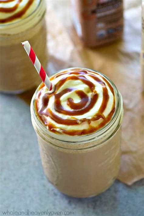 Lighter Salted Caramel Mocha Frappuccino