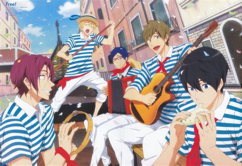 In its most basic form, anime refers to animation. Free! (Swimming (kyoto Animation)), Official Art ...