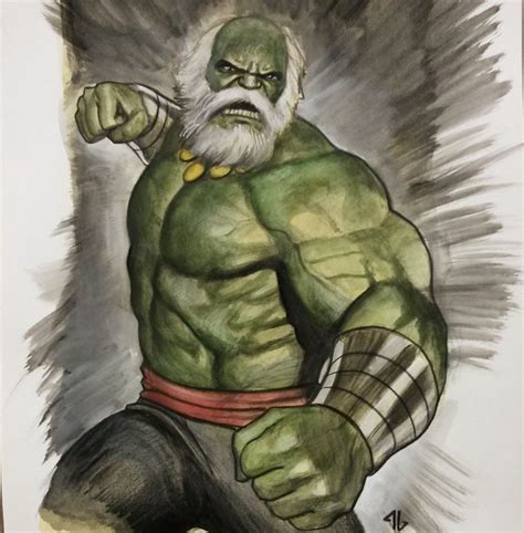 Adi Granov Illustration Marvel Superheroes Hulk Art Hulk Marvel