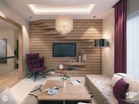 Extruded Feature Wall Interior Design Ideas