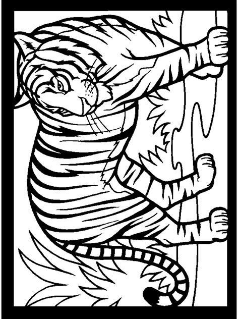 Tiger Coloring Pages