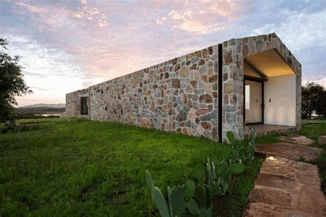 Contemporary Stone House Inspired By The Old Rural
