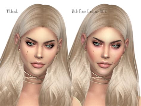 Face Contour Indiri By Ms Blue At Tsr Sims 4 Updates