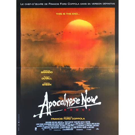 Affiche De Cinéma Françaises De Apocalypse Now Redux