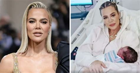 Khloe Kardashian Slammed For Posing With Newborn Son In Hospital Bed Despite Having Him Via