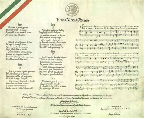 Himno Nacional Mexicano Interpretado Por 1ra Vez En 1854 Monitor Nacional