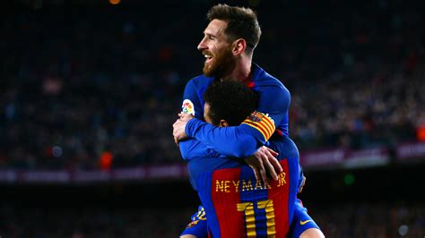 Here you will find videos of famous football players: Neymar 'happy' to see Messi reach World Cup as Barcelona ...