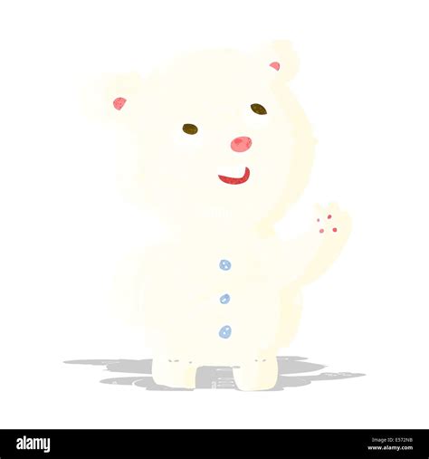 Cartoon Cute Polar Bear Cub Stock Vector Image And Art Alamy