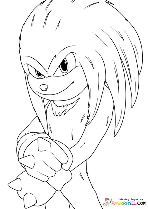 Desenhos De Sonic O Filme Para Colorir