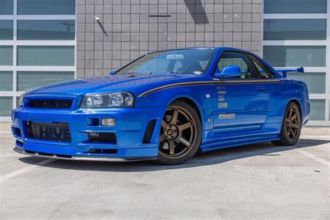 Nissan Skyline R34 GT R V Spec II Driven By Paul Walker Is A True