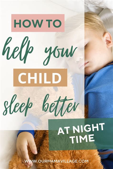 The Best Way To Get Your Child To Sleep At Night Kids Sleep Better