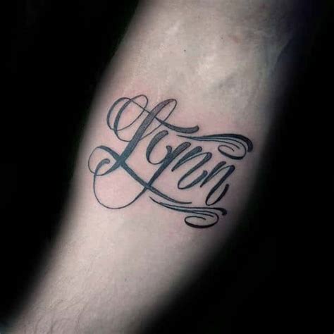 Cursive Last Name Tattoos On Forearm Várias Estruturas