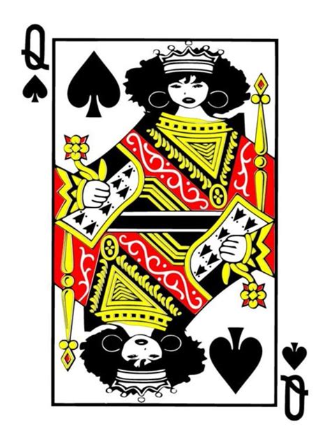 Afro Queen Of Spades Svg Etsy In 2021 Queen Of Spades African