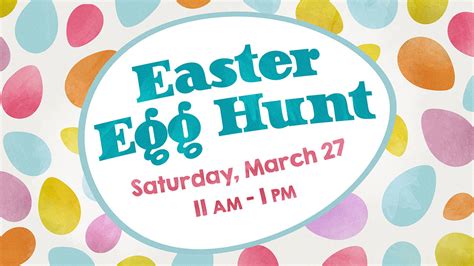 Community Easter Egg Hunt Bible Center Church