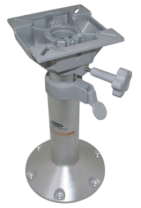 Seat Pedestal Adjustable With Swivel Top 415 635mm Height Adjustment