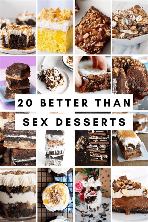 20 better than sex desserts mom spark mom blogger