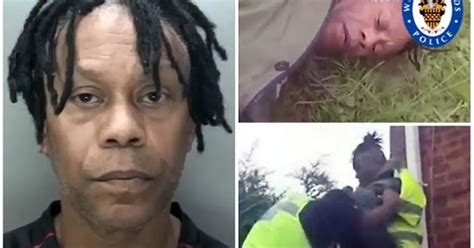 Watch West Midlands Police Officers Chase Down Burglar In Garden In Hot Fuzz Style Arrest
