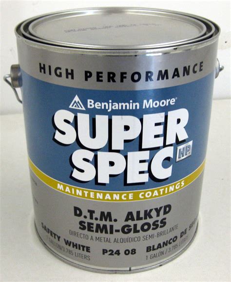 Benjamin Moore Super Spec Hp® Dtm Alkyd Semi Gloss 1 Gal World