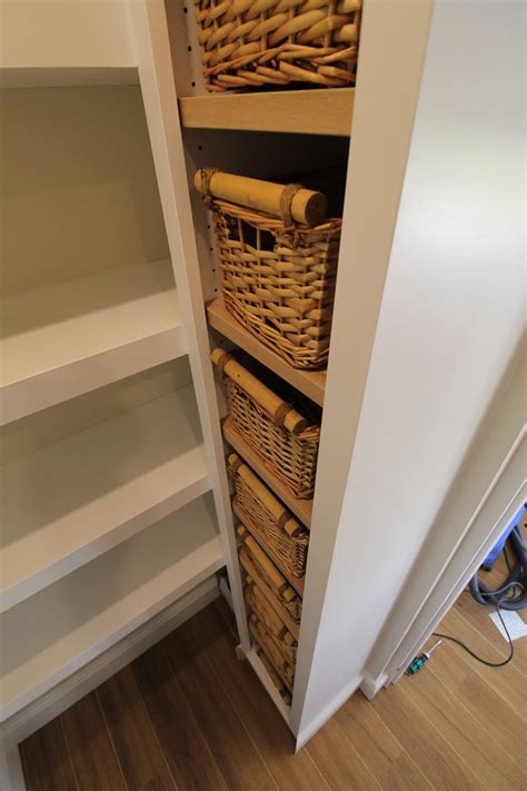 The space under the stairs is usually wasted or stuff is chucked under them, but i wanted a nicely organized pantry. Walk in pantry. | Fitted furniture in 2019 | Under stairs pantry, Under stairs cupboard, Fitted ...