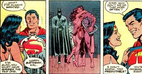 The Kisses Of Superman And Wonder Woman Superman Wonder Woman Wonder