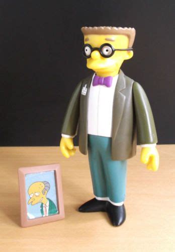 The Simpsons World Of Springfield Waylon Smithers Action Figure Playmates Toys Action Figures