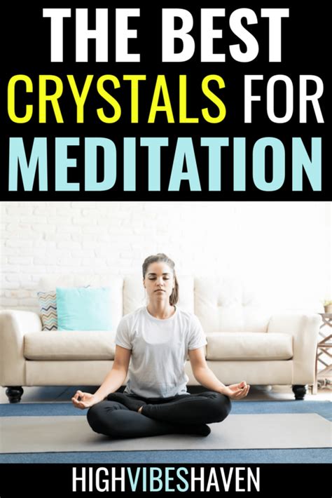 The Best Crystals For Meditation Meditationtips Crystals Crystalhealing Meditation