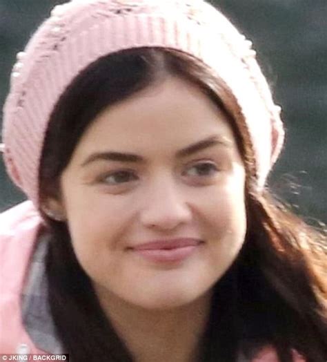 lucy hale wears no makeup to look 15 for life sentence daily mail online