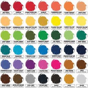 Colour Chart For Daler Rowney Fw Artist Acrylic Ink