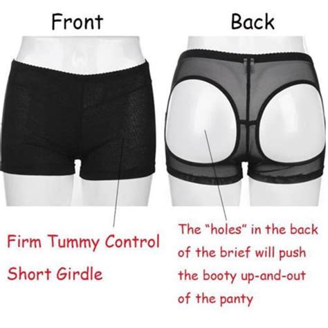 butt and hip enhancer booty padded underwear panties body shaper seamless butt ebay