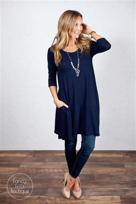 Tunic Dresses To Wear With Leggings