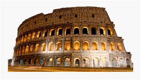 Clip Art Rome Italy Landmarks Colosseum Free Transparent Clipart