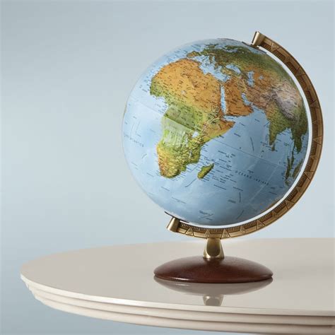 Primus Raised Relief Globe Shop Decorative Desk Globes Ultimate Globes