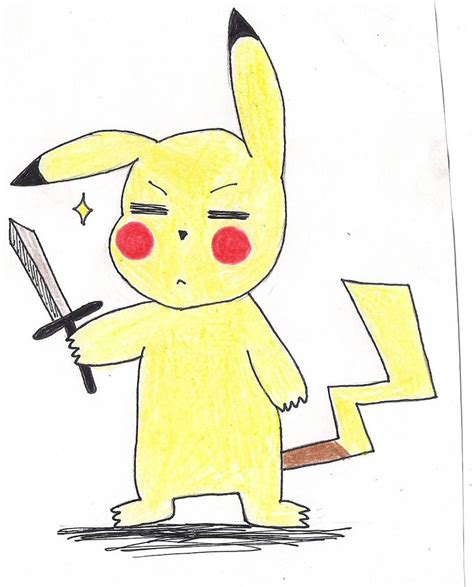Badass Pikachu By Crazyotaku55 On Deviantart