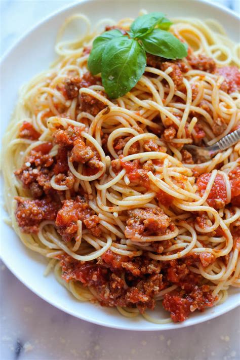 Slow Cooker Spaghetti Sauce Damn Delicious