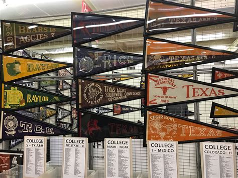 Colorado College State College College Pennants Antique Show