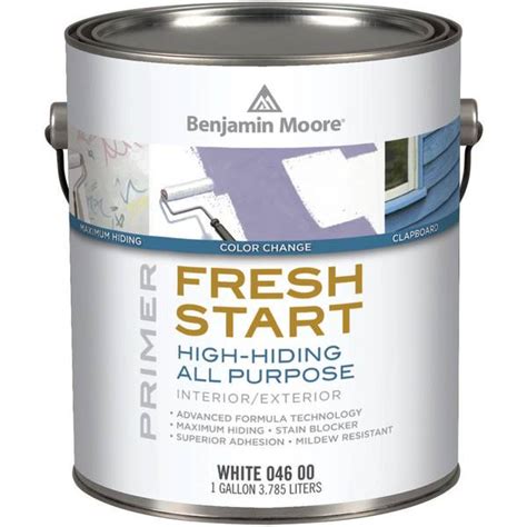 Benjamin Moore Fresh Start High Hiding White Primer