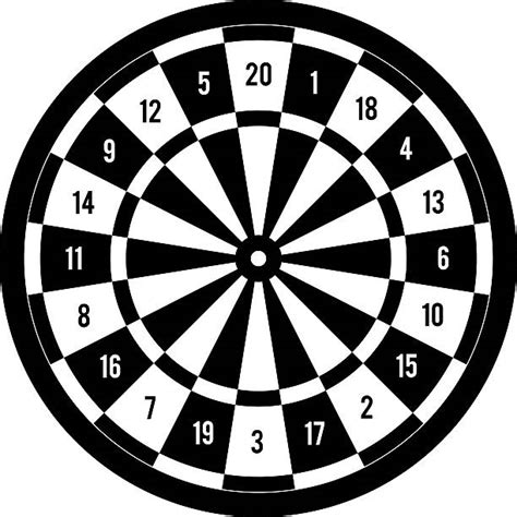 Dartboard Vector At Getdrawings Free Download