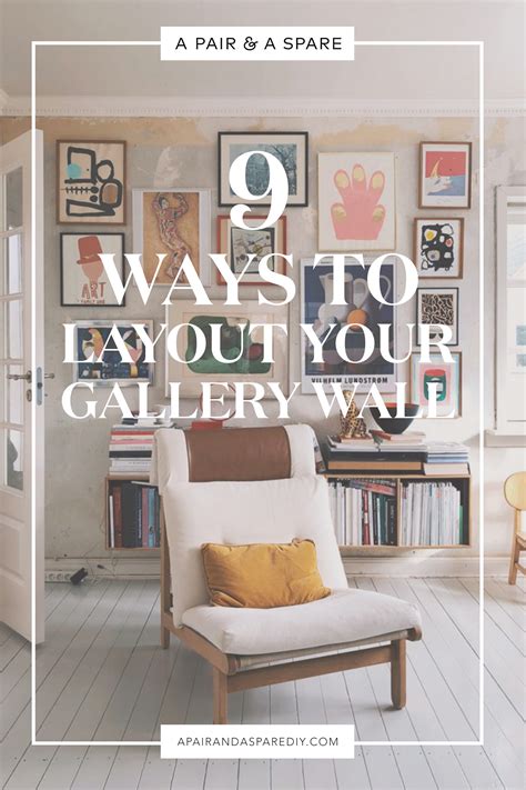 9 Ways To Layout Your Gallery Wall Collective Gen