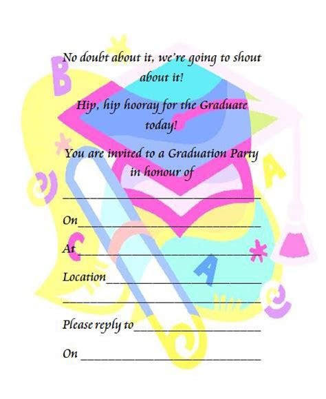 Sample Graduation Templates