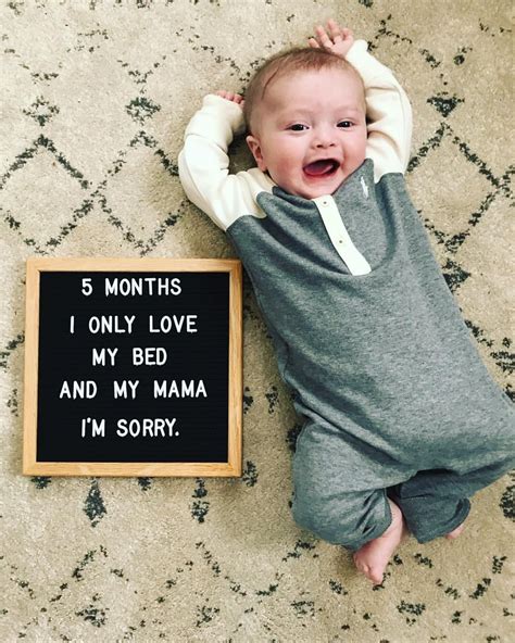 One Month Old Baby Instagram Captions Meme Baby