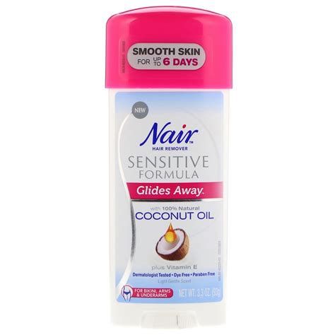 Nair Hair Remover Cream Sensitive Formula Glides Away With 100