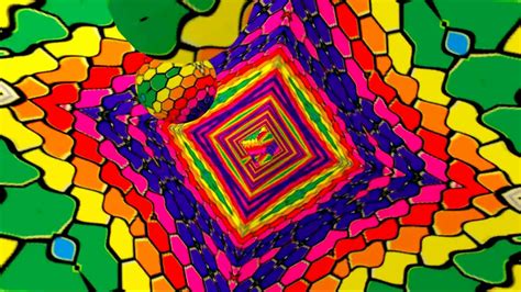 Psychedelic Video Mix Hd Vj Trippy Visual 3d Visuals Youtube