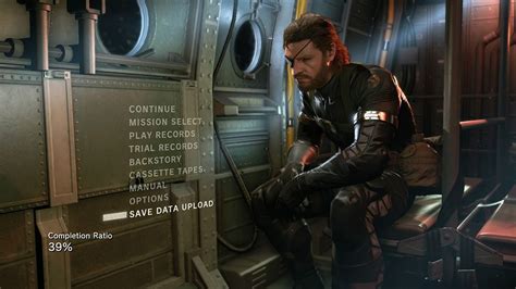 Resultado De Imagem Para Metal Gear Solid 5 Main Menu Metal Gear Solid