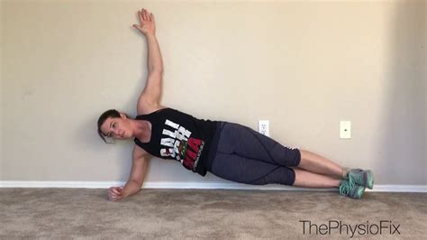 Core And Hip Strengthening Side Plank With Hip Abduction Youtube