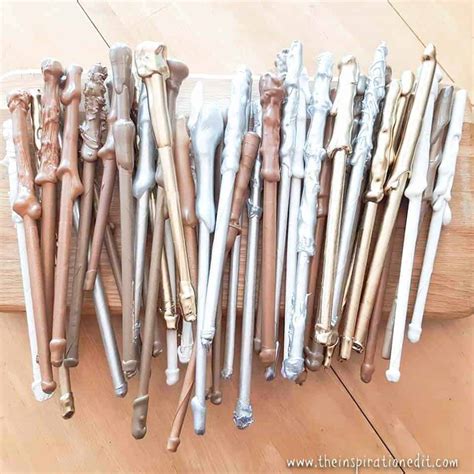 Diy Harry Potter Wands Anyone Can Make · The Inspiration Edit