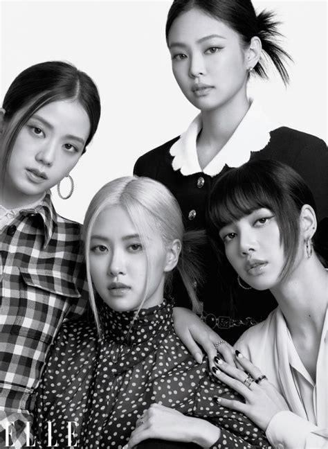 Blackpink Fascinates On The Cover Of Elle Us Magazine October Issue