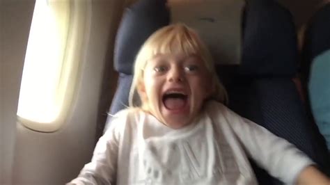 Maisie Sly Very First Time On A Plane Youtube