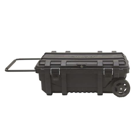 Husky In Gal Black Rolling Toolbox With Keyed Lock The